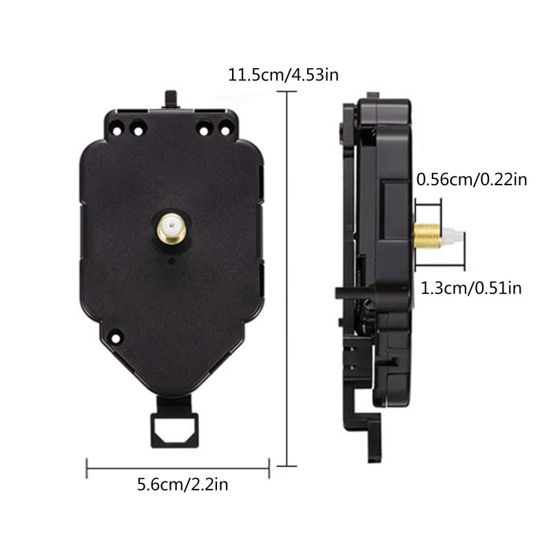 Style15 Clock Pendulum Movement Mechanism Wall Motor Repair Parts With Hands Set - Image 4