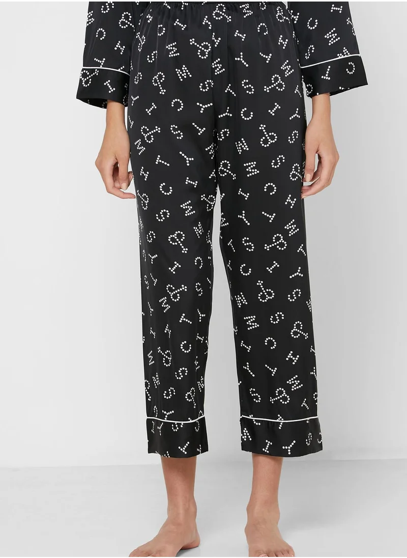 Ginger Printed Pyjama Set