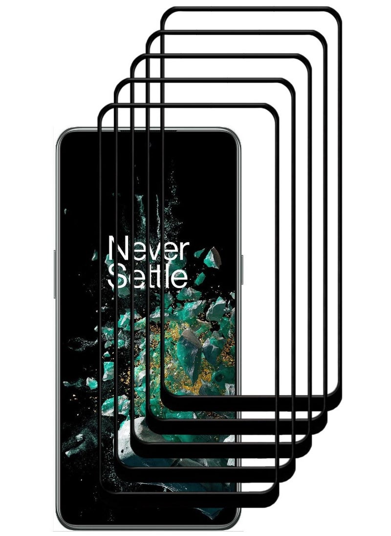 ACLIX 5 Pieces Antistatic ESD Dustproof Premium Quality High Definition Tempered Glass Screen Protector Designed For OnePlus 10T - Image 1