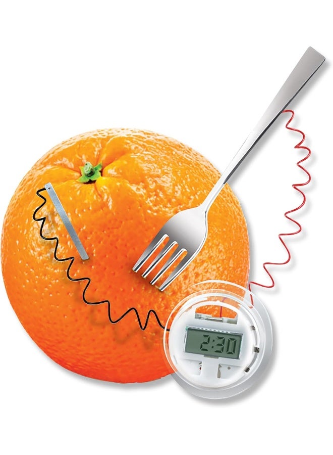 4M STEAM Powered Kids Kitchen Science Kit â€“ Over 30 Fun Experiments for Fruit Clocks, Air-Hovercraft, Water Fountain & More â€“ Educational Kitchen Chemistry STEM Activity Ages 8+ / 00-05533 - Image 4