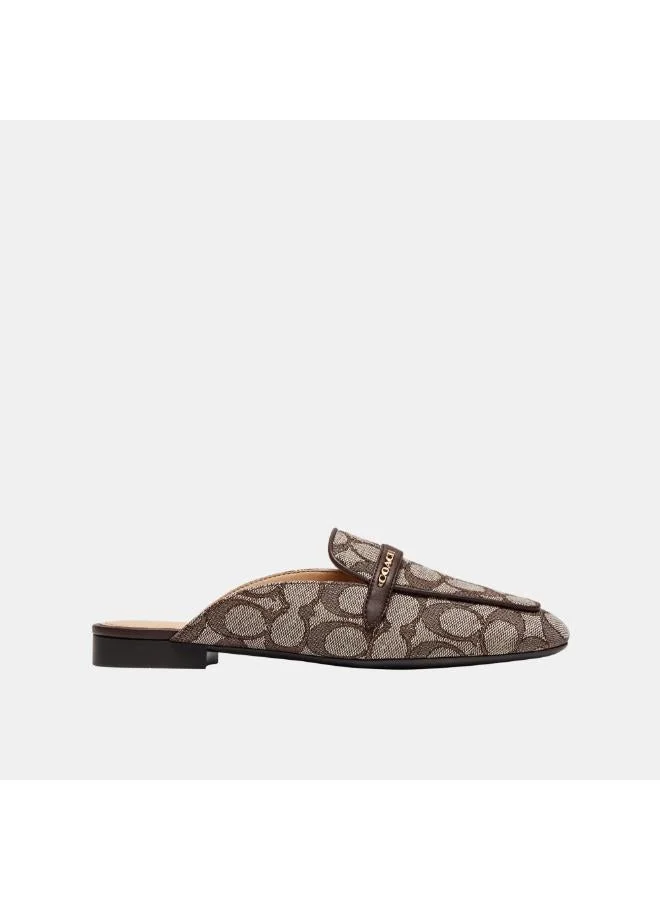 COACH Backless Loafer in Signature Jacquard