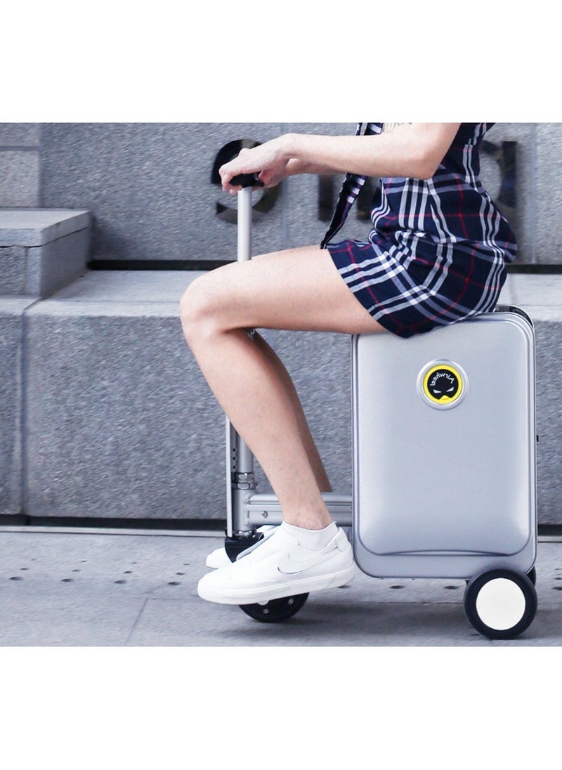 Airwheel - Airwheel SE3S Smart Travel Bag Electric Scooter with 250W Motor, Speed ​​up to 13km/h, Controlled via Mobile App, 73.26Wh Lithium-ion Battery (Removable), Charge your devices via external USB ports, Load weight up to 110kg, Allowed to be taken on plane, Bag weight up to 10kg, TSA security lock, LED ambient lighting, Storage space up to 20L - Image 1