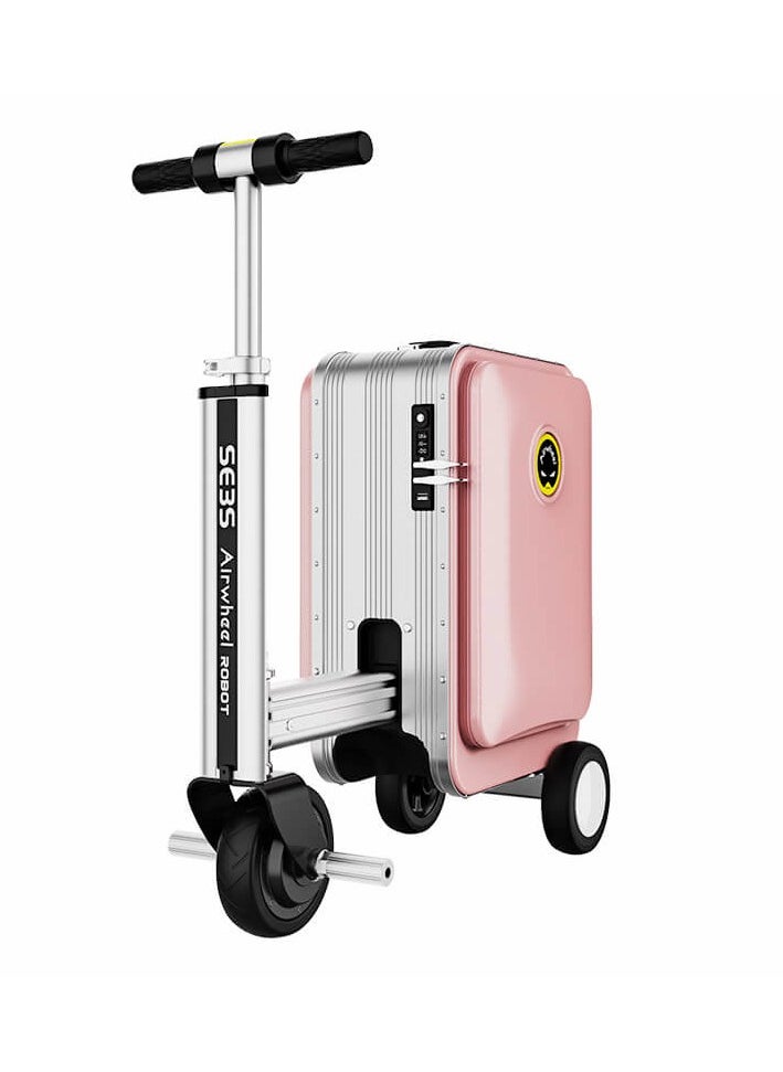 Airwheel - Airwheel SE3S Smart Travel Bag Electric Scooter with 250W Motor, Speed ​​up to 13km/h, Controlled via Mobile App, 73.26Wh Lithium-ion Battery (Removable), Charge your devices via external USB ports, Load weight up to 110kg, Allowed to be taken on plane, Bag weight up to 10kg, TSA security lock, LED ambient lighting, Storage space up to 20L - Image 1