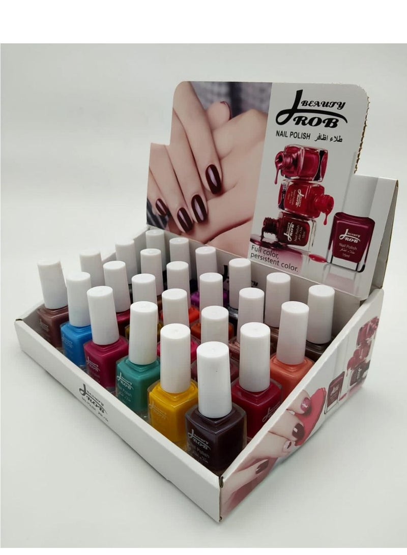 ربى بوكس  مناكير 24 لون