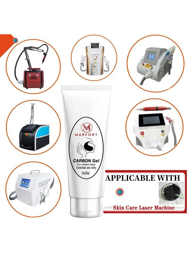Marfort Carbon Peel Cream Gel For Facial Skin Rejuvenation Black Doll Deep Cleaning With Carbon Gel Safe & Effective（80Ml） - Image 5