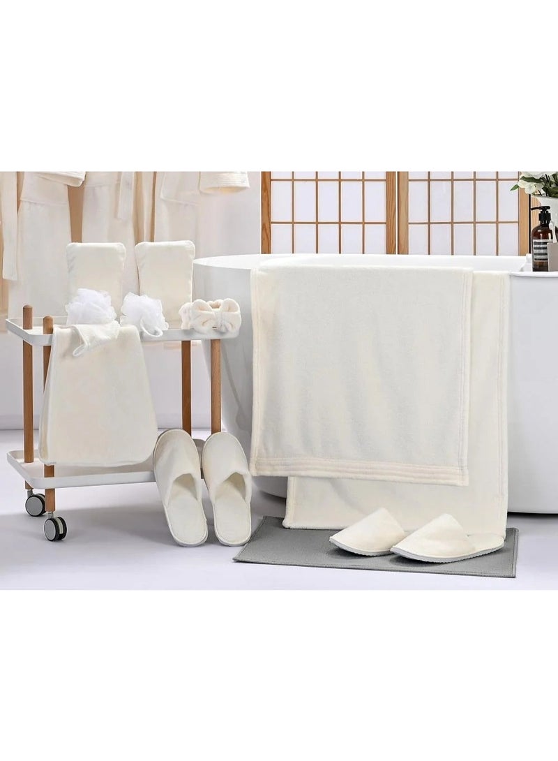 TALA Double Microfiber Bathrobe Set, 14 Pieces - Image 3