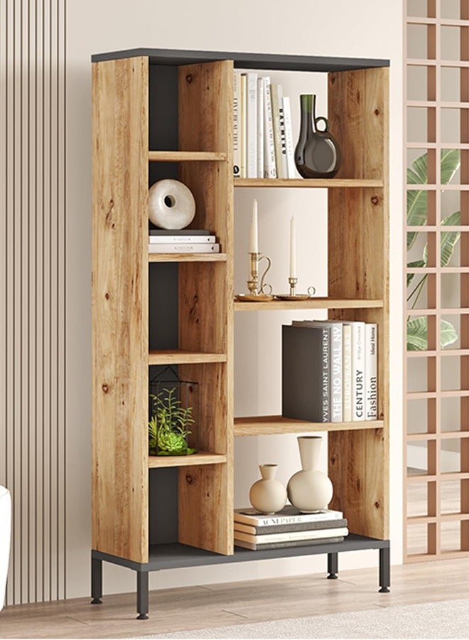 Home Canvas رف كتب ملكي من قماش المنزل، صنوبر ورمادي - Image 2