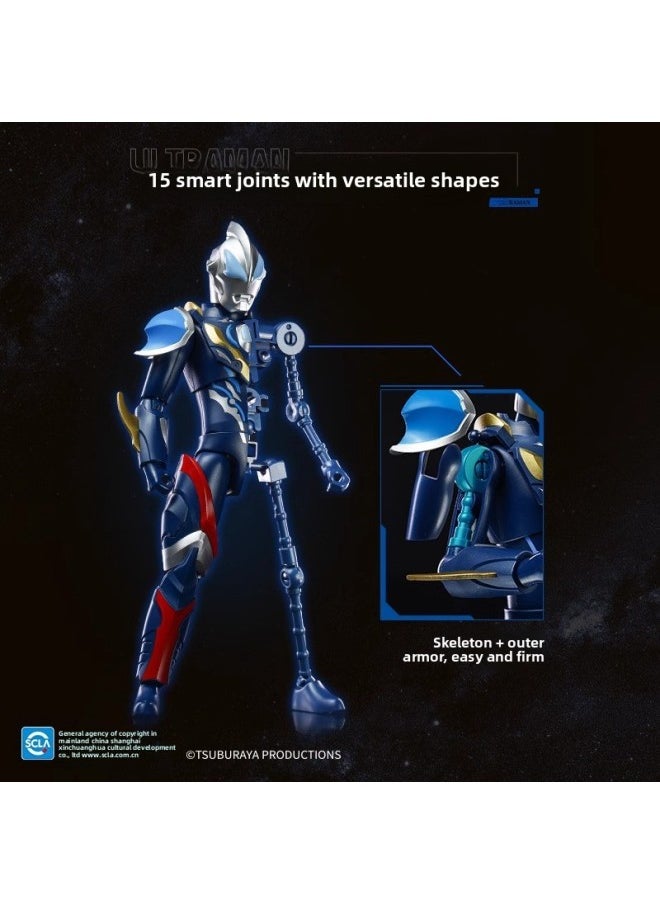 Wonderful Building Blocks 75151 Ultraman Super Armor Building Blocks Doll Assembled Hand-made Children's Boys Jedsero Blind Box-Color:Wonderful 75151 Ultraman Super Armor Blind Box Random One (first Edition)