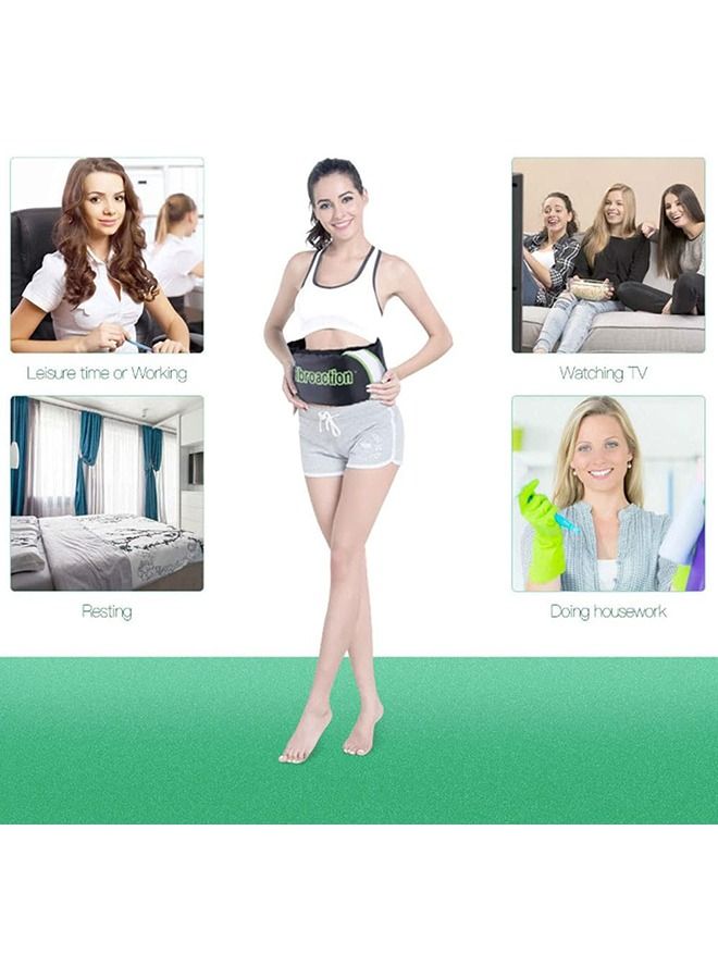 Vibroaction Electric Abdomen Massager Slimming Massage Belt Vibroaction Belt Shape body Massager Abdominal Muscle Trainer - Image 4