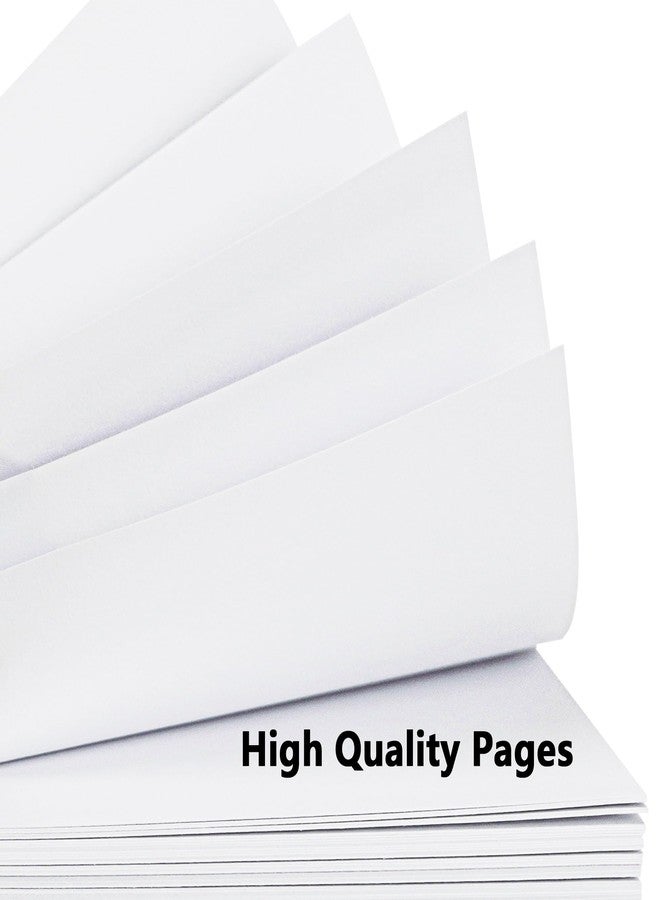 Yopih Linen Covered Scrapbook Photo Album, 8x8 Inches with Hardcover Kraft White Pages - Ideal for Travel, Wedding, Guest Book, Christmas, Baby Shower (20 Sheets/40 Pages) - Image 4