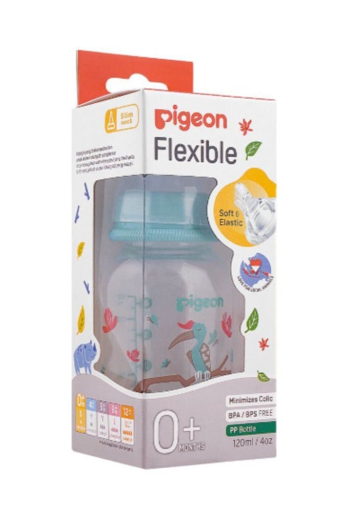 بيجون زجاجة رضاعة بيجون مرنة وناعمة من البولي بروبيلين، 120 مل