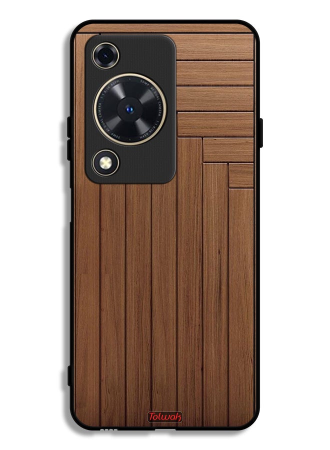 Tolwak Huawei Nova Y63 Protective Case Cover Door Pattern