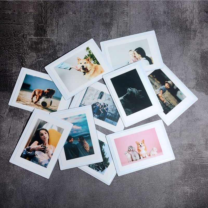 LAGIPA Magnetic Polaroid Picture Frame 2.5 x 3.5   Instax Mini Photo Frame for Fridge  Photo Magnets for Refrigerator  Polaroid Frame for Photos  Photo Sleeve Pocket  Wallet Size Picture Frame  10 Pack - Image 5