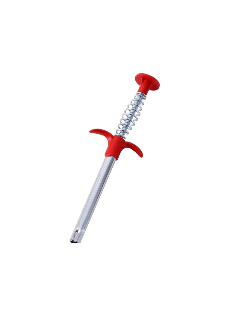"Flexible Drain Clog Remover and Grabber Tool – 1.5mt  Spring Pipe Cleaner for Kitchen, Bathroom and Sink Cleaning" - Image 5