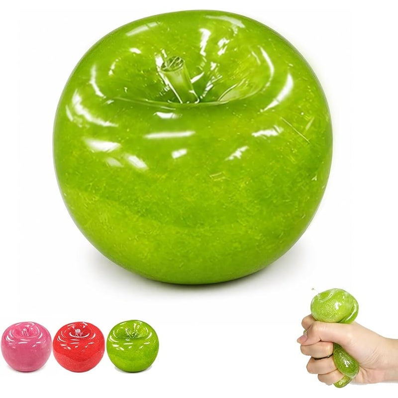 جيو مضغطة أبل سكويش للتوتر، ناعمة، لعب مضغوط للبالغين - Image 1