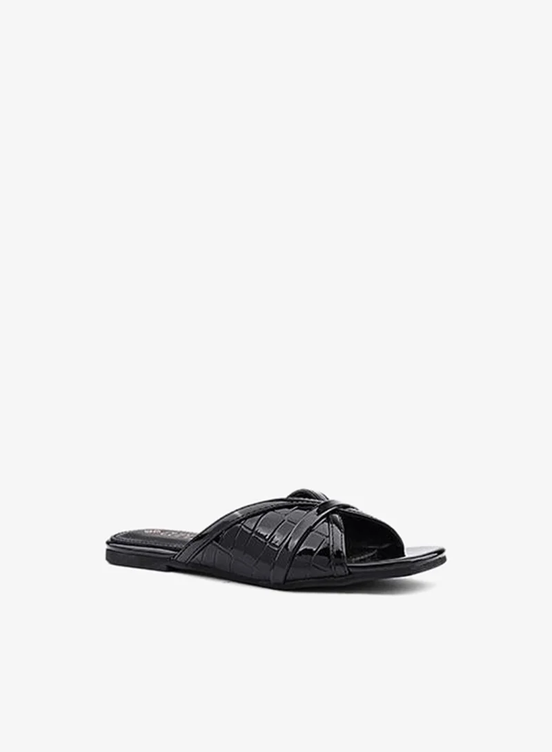 كابلي شباشب بناتي مسطحة