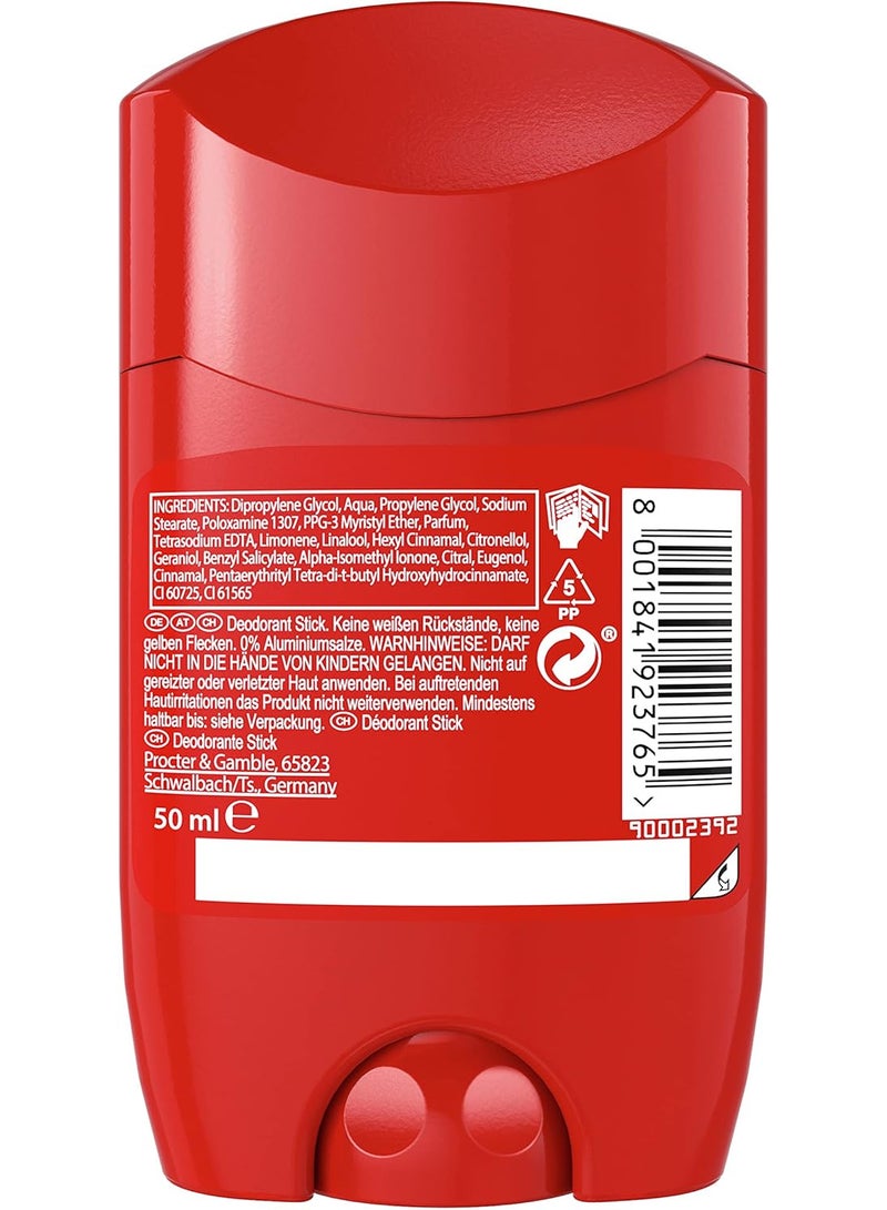 أولد سبايس اولد سبايس ستيك مزيل العرق ديب سي بدون الومنيوم للرجال، مزيل عرق للرجال برائحة تدوم طويلا، 50 مل - Image 4