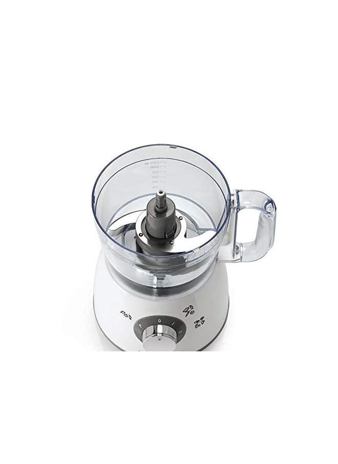 BLACK&DECKER - 400W 18 Functions Food Processor With 4 Accessories Stainless Steel Blades And 2 Speed Pulse Function, 1.2 Litre, Fx400-B5 White - Image 1