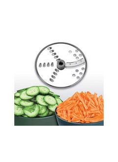 BLACK&DECKER 400W 18 Functions Food Processor With 4 Accessories Stainless Steel Blades And 2 Speed Pulse Function, 1.2 Litre, Fx400-B5 White  - Image 4