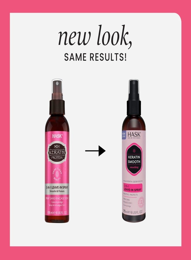 HASK Keratin 5-in-1 Leave-In Conditioner Duo (6oz-Qty 2) & Keratin Deep Conditioner Packette, Color Safe, Sulfate-Free, Paraben-Free, Gluten-Free, for All Hair Types - Image 2