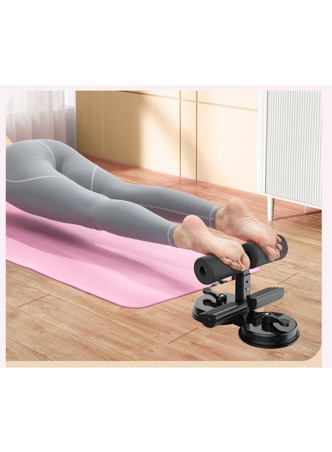 Generic Sit Up Abdominal Trainer Bars Floor Training Equipment Hamstring Curl Strap Abs Master Assistant Device for Home Gym Workout  - Image 5