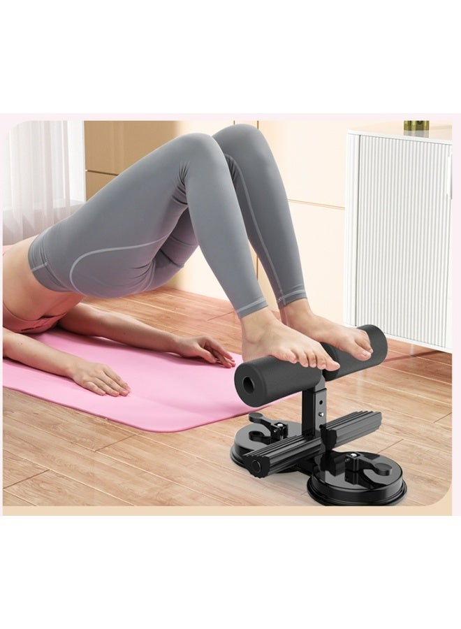 Generic Sit Up Abdominal Trainer Bars Floor Training Equipment Hamstring Curl Strap Abs Master Assistant Device for Home Gym Workout  - Image 4