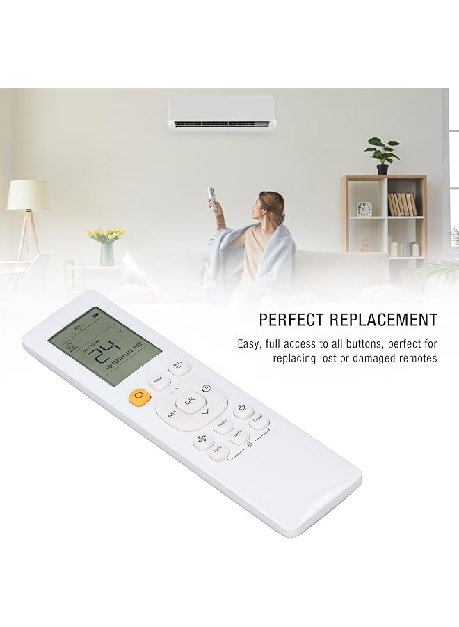 إيروريكس جهاز التحكم عن بعد لمكيف الهواء جهاز التحكم عن بعد العالمي لمكيف الهواء جهاز التحكم عن بعد البديل لمكيف الهواء Rg10B D Bgef - Image 2