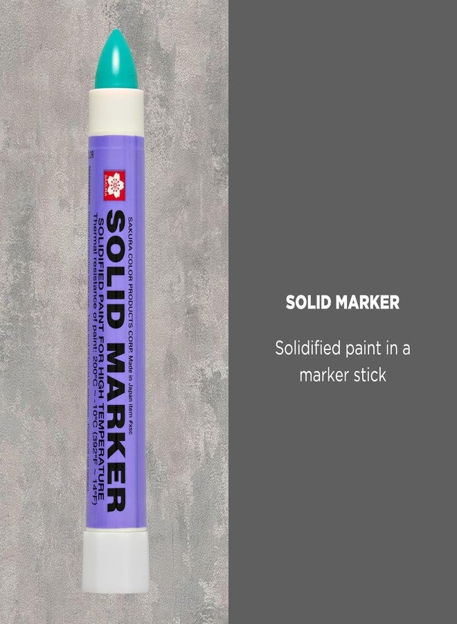 SAKURA SOLID MARKER Sakura Solidified Paint Solid Marker, 14 to 392 Degrees F, Green - Image 2