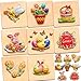 Faburo 8pcs Wooden Puzzles for Toddlers 1 2 3 4 Toddler Puzzles Ages 1 2 3 4 Montessori Educational Jigsaw Toys Puzzles Christmas Birthday Gift for Kids Girl Boy 14 Year Old Farm Animal - Image 3