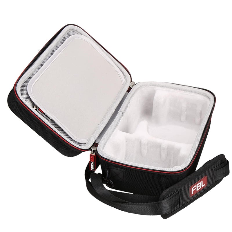 FBLFOBELI EVA Travel Storage Case for Canon EOS Rebel T7 / T8i / T5 / R50 / R100 DSLR Camera with 18-55mm Lens, Camera Protective Waterproof Carrying Bag (Case Only) (Black) - Image 4