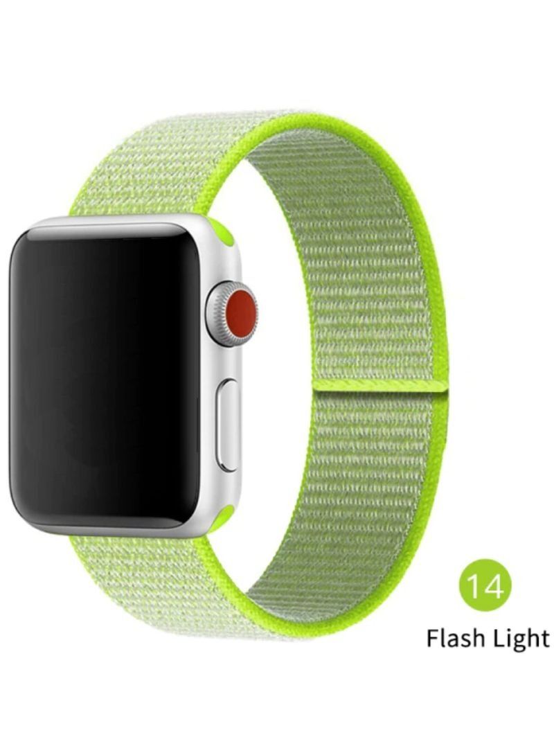 BORTONY Nylon Replacement Watch Band For Apple Series 7/6/5 Size 38/40/41mm - Image 1