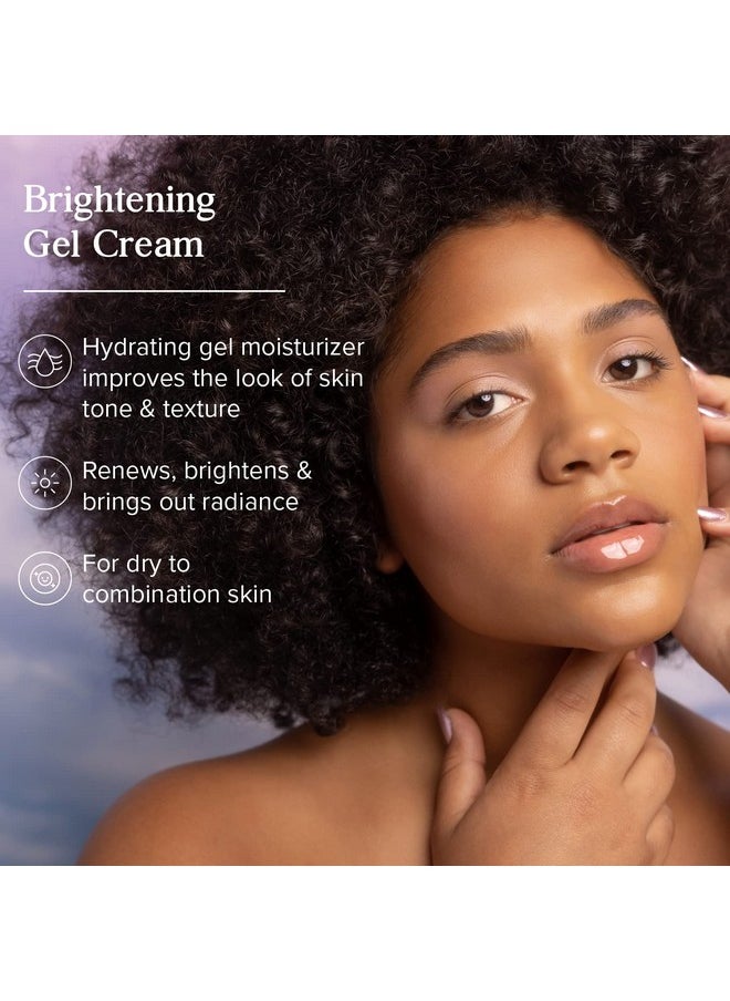 Heritage Store - Aura Glow Facial Moisturizer, Brightening Gel Cream, Dry Combination Skin Care, Hypoallergenic, Renews & Firms Skin’S Appearance, Adds Radiance W/Bakuchiol & Clear Quartz, Vegan 1.9Oz - Image 1