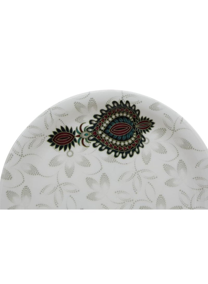 AKDC  Melamine Dinner Plate Multicolor-10.5 Inch - Image 2
