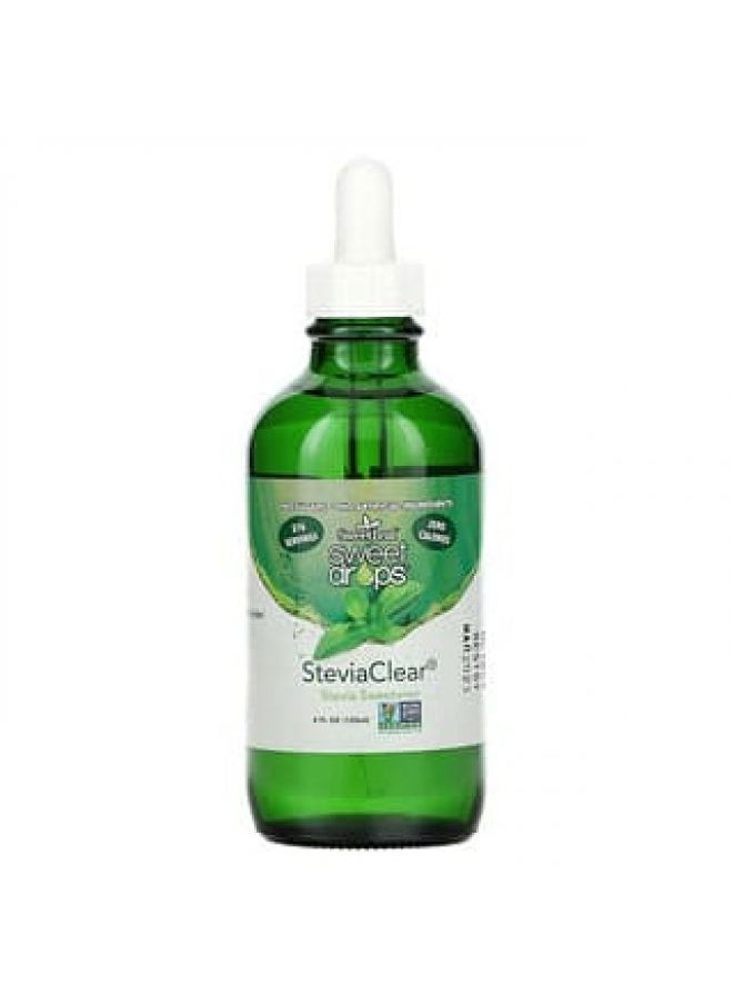 Wisdom natural - Wisdom Natural, SweetLeaf, Sweet Drops Stevia Sweetener, SteviaClear, 4 fl oz (120 ml) - Image 1
