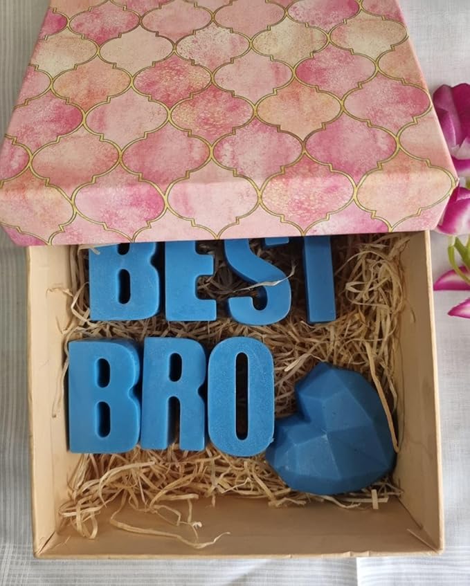 SCIIAN Best Bro Soap | Diwali Gift For Brother | Diwali Gift For Sister | Festival Gift Hamper for Brother & Sister | Gift for Brother | Handmade Soap for Diwali | Best Bro Soap -100 Gram - Image 2