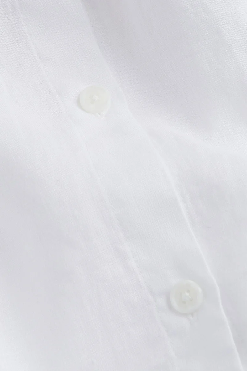 H&M Washed Linen Nightshirt