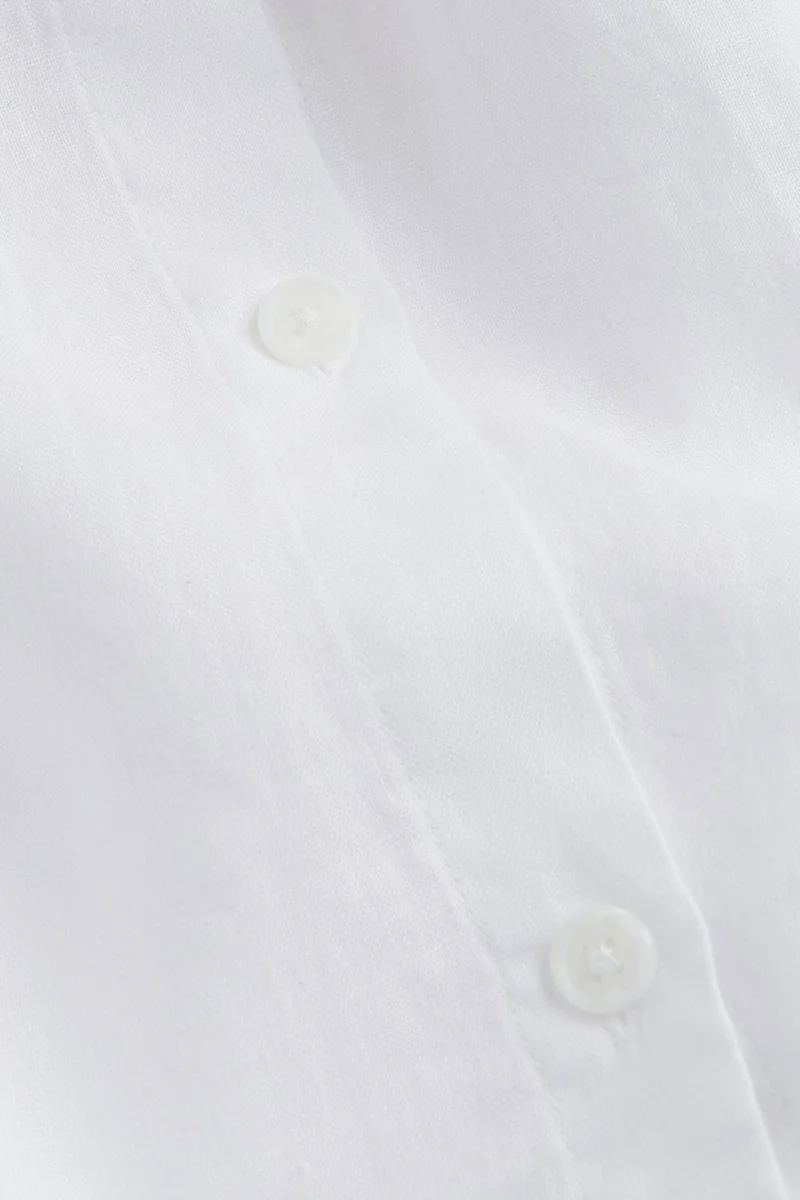 H&M Washed Linen Nightshirt