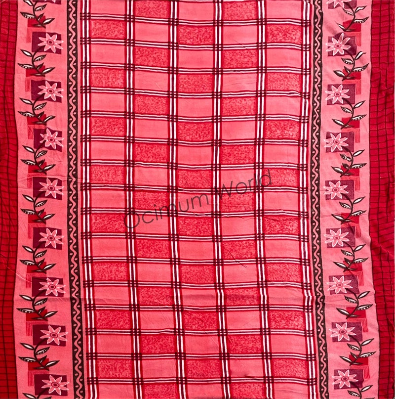 MORADO Double Bed Woollen Fabric Quilt Cover/Duvet Cover/Rajai Cover/Blanket Cover for Winter (90×100 Inch, Red) - Image 2