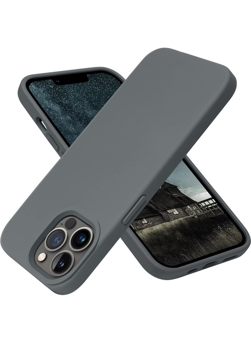 Liquid Silicone Case for iP 15 Pro Max – Soft Touch, Shockproof, Anti-Scratch Protective Phone Cover with Microfiber Lining – Full-Body Protection - Image 1