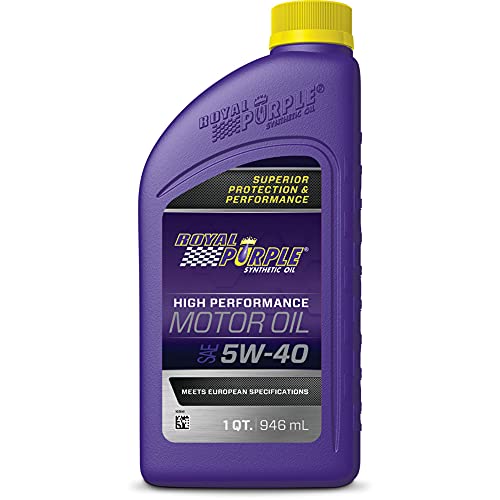 Royal Purple زيت محرك صناعي عالي الأداء SAE 5W-40 من رويال بيربل (06540-6PK) - 1 لتر، (علبة من 6) - Image 4