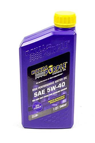 Royal Purple زيت محرك صناعي عالي الأداء SAE 5W-40 من رويال بيربل (06540-6PK) - 1 لتر، (علبة من 6) - Image 2