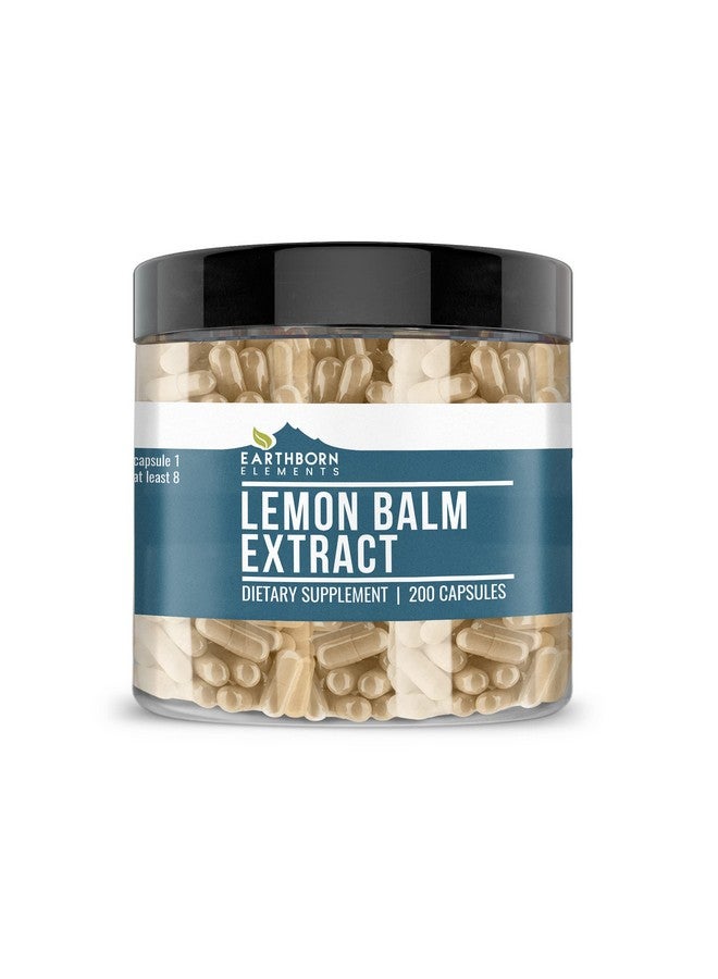 Earthborn Elements Lemon Balm Extract, Pure & Undiluted, No Additives - Image 1