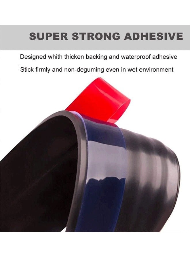 LINJIE شريط ختم الباب، سدادة مسودة الباب تحت ختم الباب للأبواب الخارجية/الداخلية، شريط مسح الباب أسفل مانع مسودة الباب، تجريد الباب السفلي من الطقس العازل للصوت - Image 5