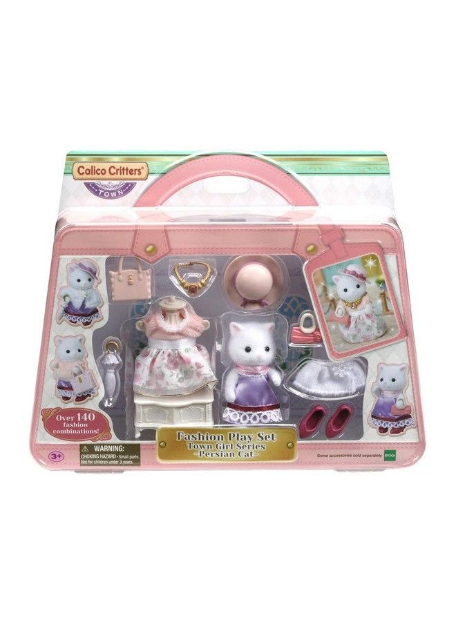 Calico Critters Fashion Playset Town Girl Series Persian Cat  - Image 1