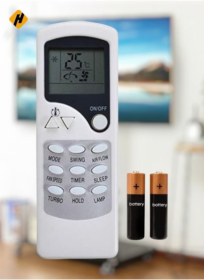 ZH/LT-01 AC Compatible Remote Control for Voltas with battery