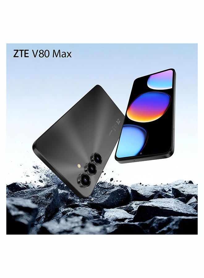 ZTE V80 Max Stardust Purple 6.9-inch HD+ 120Hz 8G+12G RAM 256GB 6000mAh 50MP AI Triple Camera - Middle East Version - Image 3