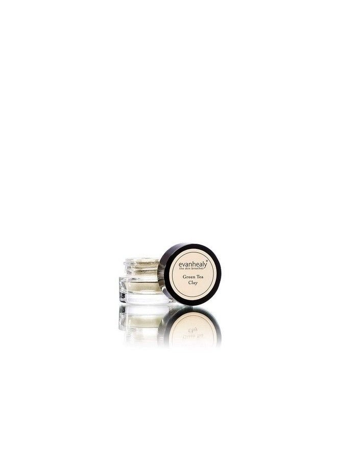 evanhealy Green Tea Clay Treatment ; Clarifying & Balancing Mask ; Organic Matcha & Montmorillonite Clay For Oily Normal & Dry Skin  - Image 3