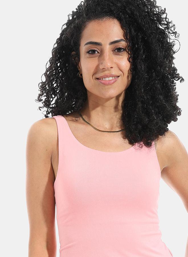 Xtcy bodysuit Thin Lining women rose 2xl b31-rose-2xl - Image 4