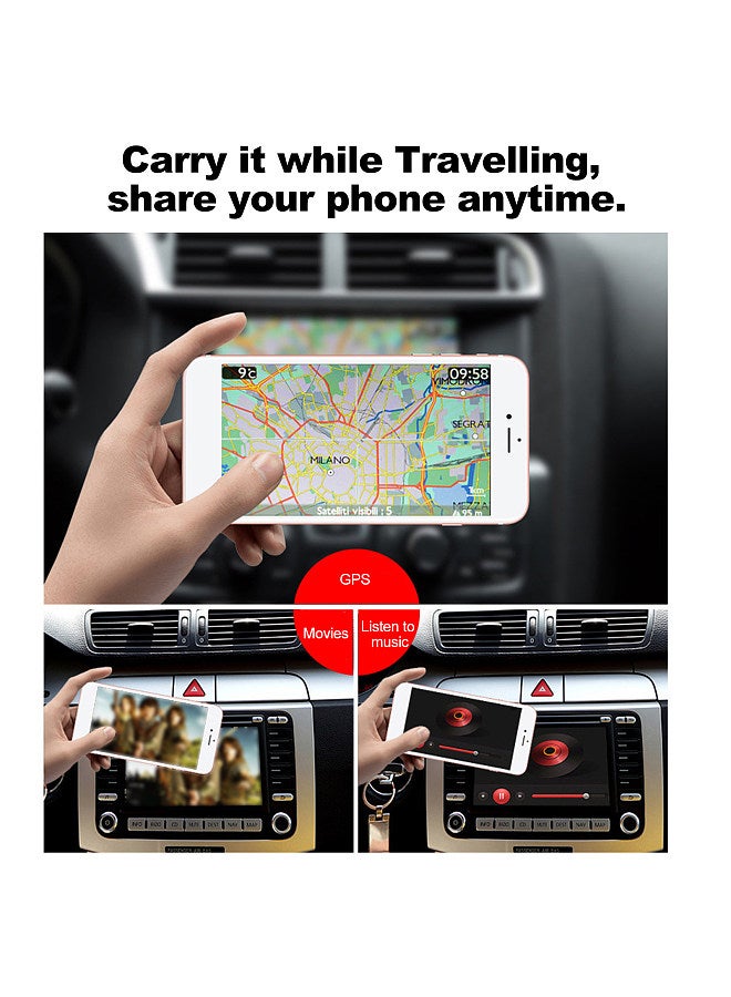 M9 HD108P Wireless Display Adapter Miracast WiFi Mobile Screen Mirroring Receiver Dongle TV Projector  - Image 2
