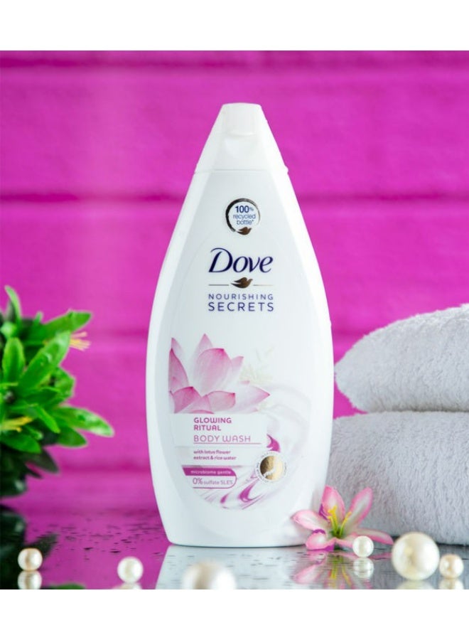 غسول الجسم المغذي والمتألق من نورشنج سيكرتس، 500 مل